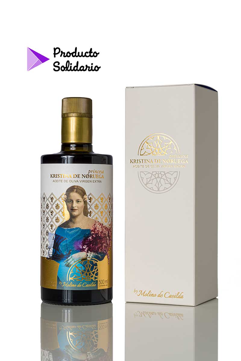 Princess Christina of NØrway Special Edition EVOO, as a solidary product Princess Christina of NØrway Special Edition EVOO, as a solidary product